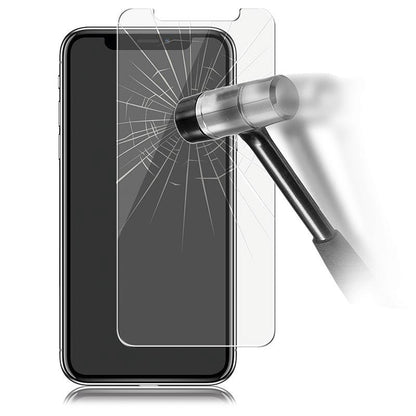 Plug - Preinstalled Tempered Glass Screen Protector for iPhone 13, 13 Pro, 14, 14 Pro, and 16