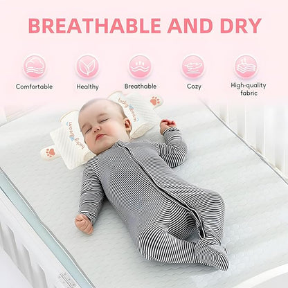 Premium Baby Anti-Roll Sleep Support Pillow – Safe Positioning Cushion for Newborns