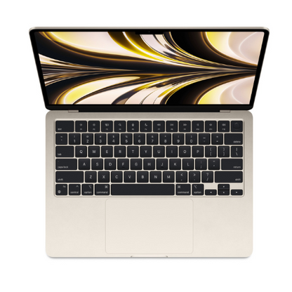 Apple MacBook Air M2 13-inch 512GB 16GB RAM 8-Core CPU 10-Core GPU (Mid 2022) Starlight