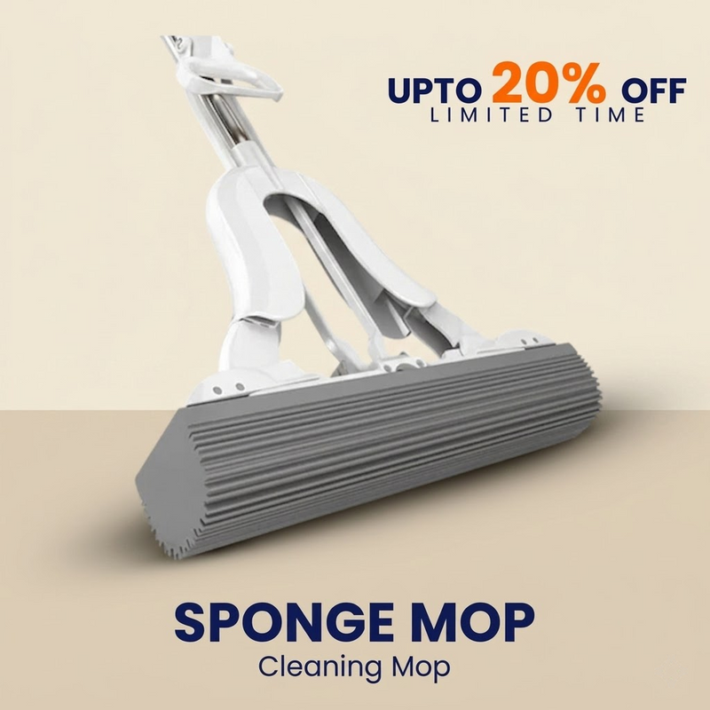 Foldable PVA Sponge Mop